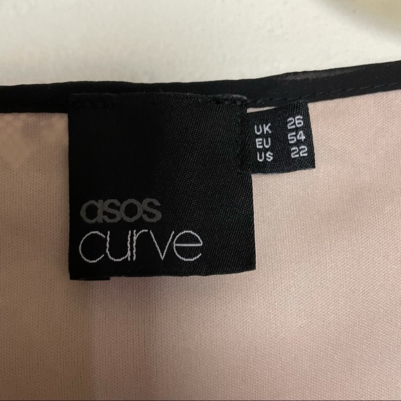 ASOS BLACK LACE DRESS - Picture 6 of 6